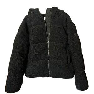 Madden Girl Women's Faux Fur Teddy Jacket